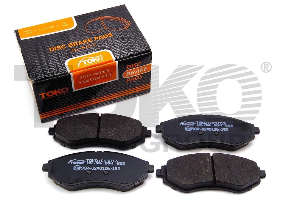 Toko CK1-013LD Front disc brake pads, set CK1013LD
