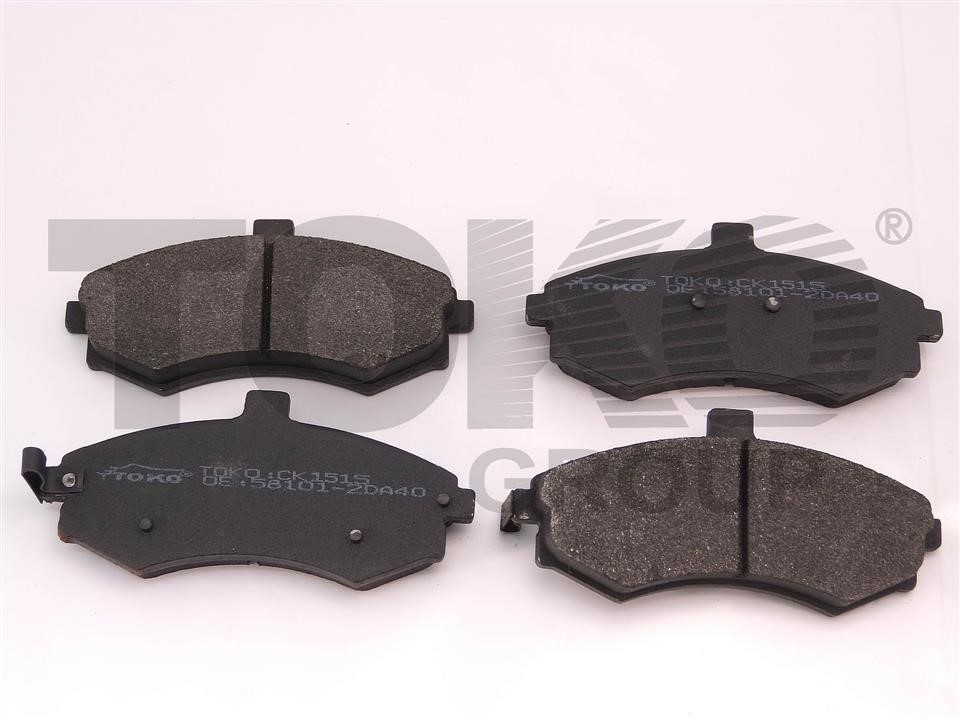 Toko CK1-515LD Front disc brake pads, set CK1515LD
