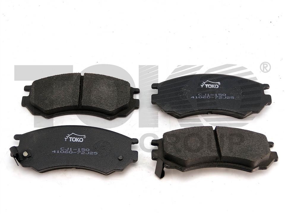 Toko T2114050 Front disc brake pads, set T2114050