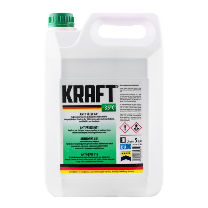 KRAFT Euro KF121 Antifreeze KRAFT G11 green, -35°C, 5 L KF121