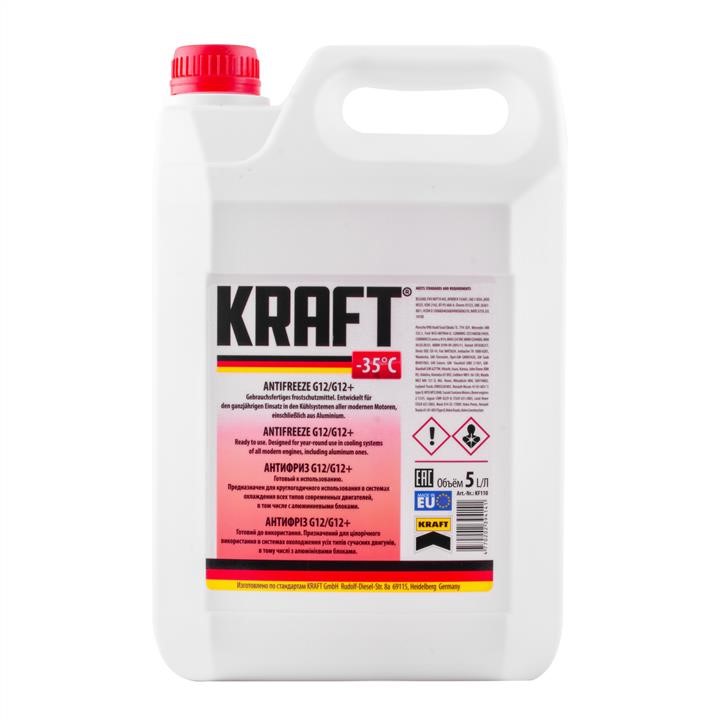 KRAFT Euro KF110 Antifreeze KRAFT G12/G12+ red, -35°C, 5 L KF110
