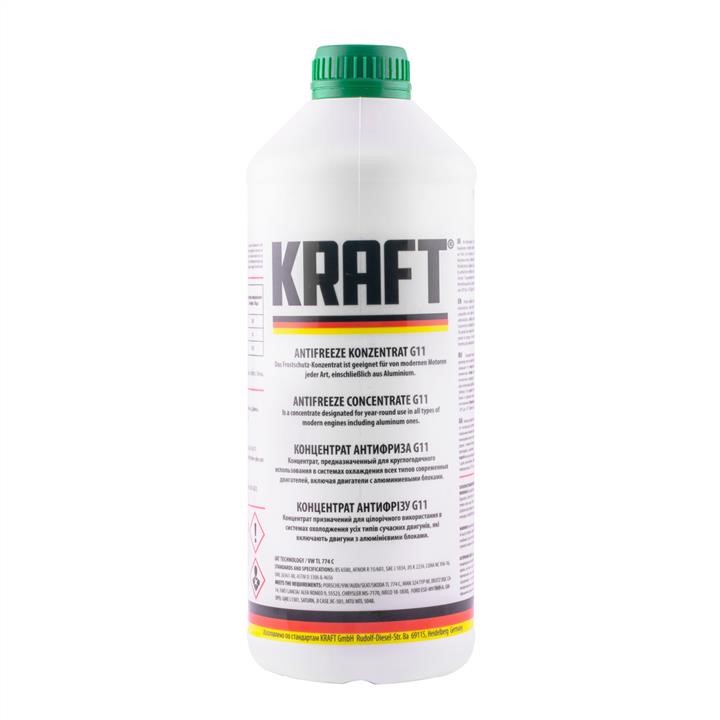 KRAFT Euro KF118 Antifreeze concentrate KRAFT G11 green, -80°C, 1,5 L KF118