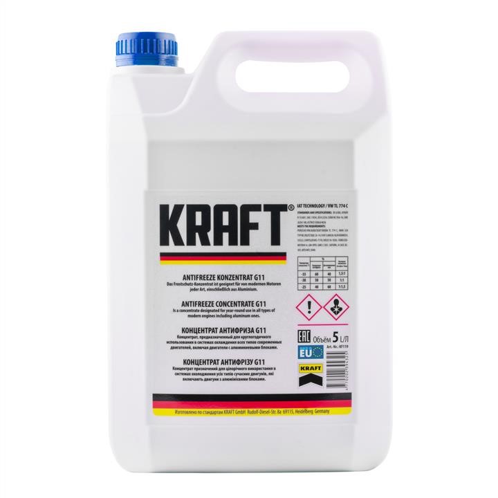KRAFT Euro KF102 Antifreeze concentrate KRAFT G11 blue, -80°C, 5 L KF102