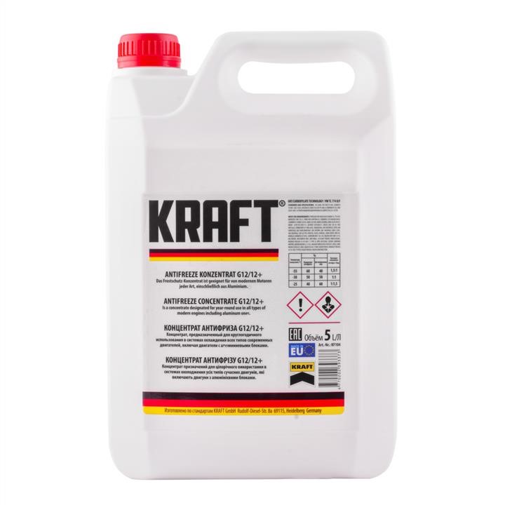 KRAFT Euro KF104 Antifreeze concentrate KRAFT G12/G12+ red, -80°C, 5 L KF104