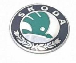 VAG 3T0 837 891 Remore Car Key Skoda Logo - Badge - 14 mm 3T0837891