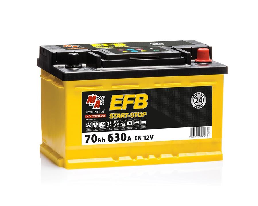 02087 Moje Auto Battery MA Professional EFB START-STOP 12V 70Ah 630A(EN) R+