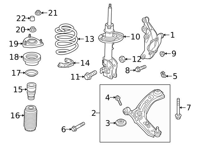 Mazda BDER-34-300A Track Control Arm BDER34300A