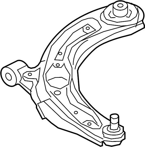 Mazda D24H-34-300C Track Control Arm D24H34300C D24H34300C Mazda Track Control Arm