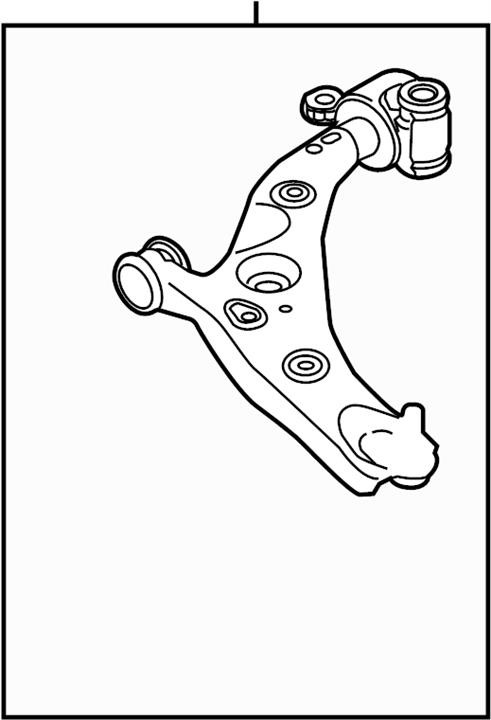 Mazda TM52-34-300B Track Control Arm TM5234300B