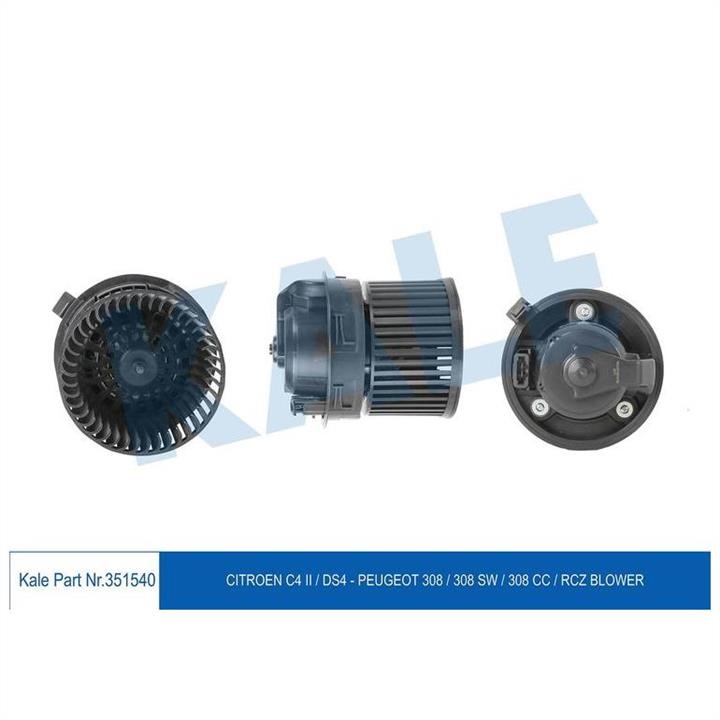 Kale Oto Radiator 351540 Fan assy - heater motor 351540