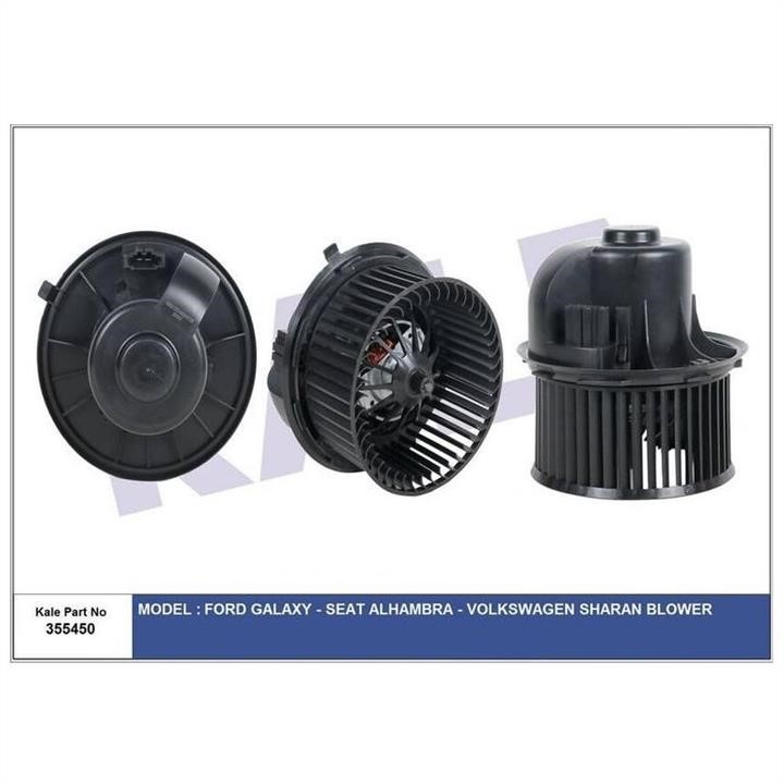 Kale Oto Radiator 355450 Fan assy - heater motor 355450