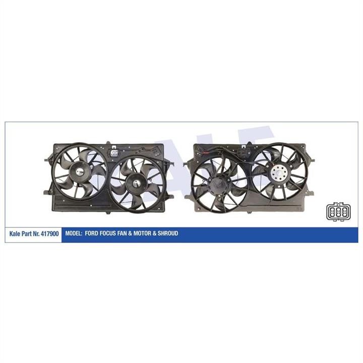 Kale Oto Radiator 417900 Hub, engine cooling fan wheel 417900