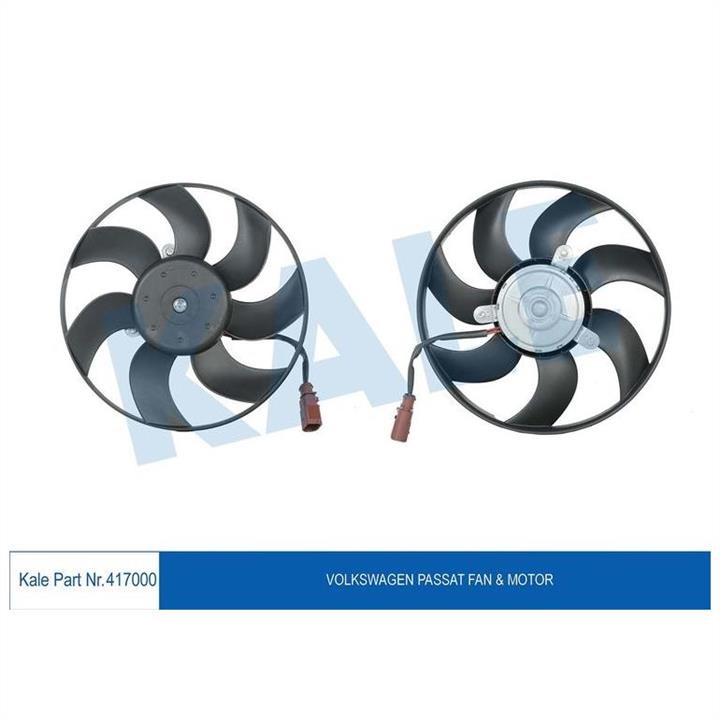 Kale Oto Radiator 417000 Hub, engine cooling fan wheel 417000