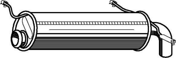 StarLine 16.18.400 End Silencer 1618400