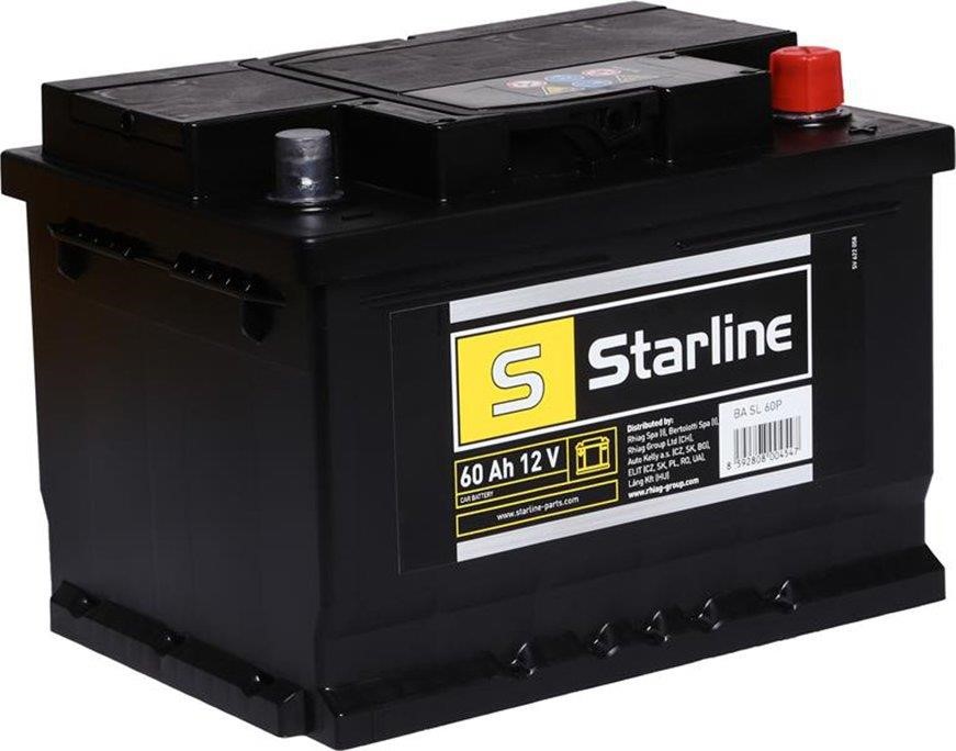 StarLine BA SL 60P Battery Starline 12V 60Ah 540A(EN) R+ BASL60P