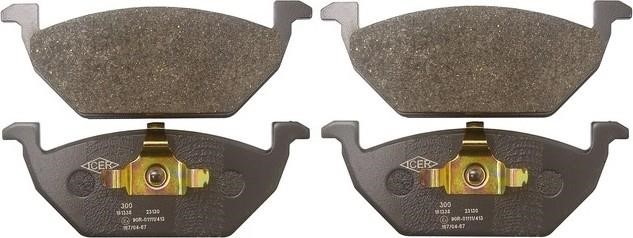 StarLine BD S005S Brake Pad Set, disc brake BDS005S