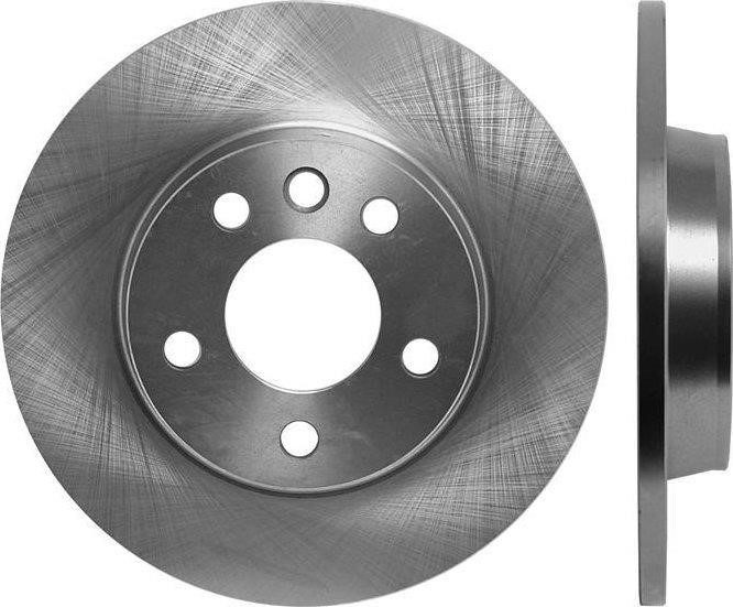 StarLine PB 1372 Rear brake disc, non-ventilated PB1372
