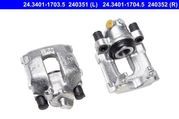 Ate 24.3401-1704.5 Brake caliper rear right 24340117045