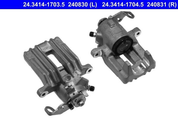 Brake caliper Volkswagen Bora: 24341417045 Ate Brake Caliper