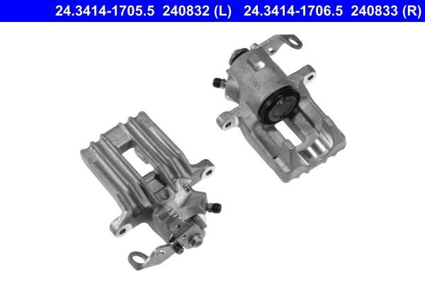 Brake caliper Volkswagen Golf: 24341417065 Ate Brake caliper