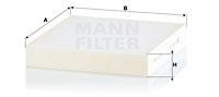 Mann-Filter CU 22 034 Filter, interior air CU22034