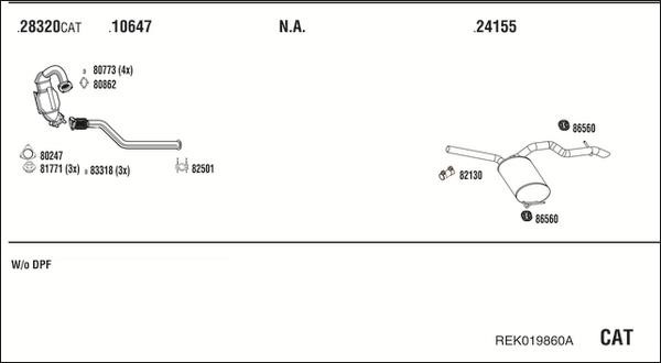 Buy Walker REK019860A at a low price in United Arab Emirates!