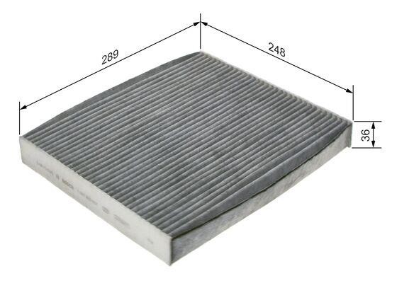Bosch Cabin filter – price 108 PLN