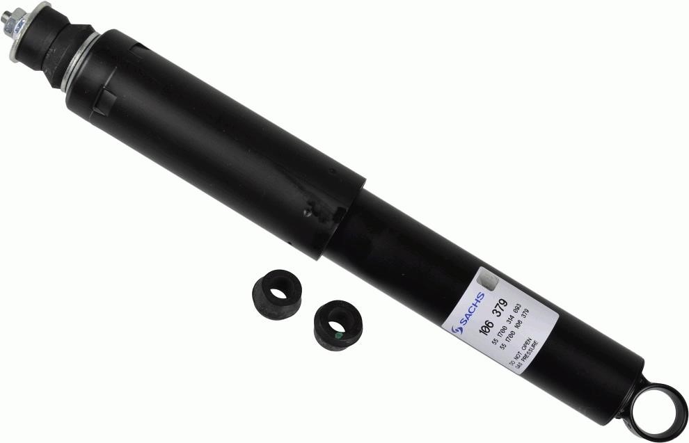 SACHS 106 379 Front oil and gas suspension shock absorber 106379