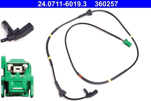 Ate 24.0711-6019.3 Sensor ABS 24071160193