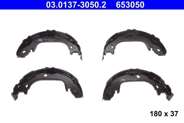 Ate 03.0137-3050.2 Handbrake shoes 03013730502 03013730502 Ate Handbrake shoes