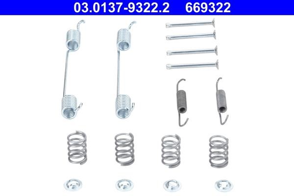Ate Brake pad fitting kit – price 66 PLN