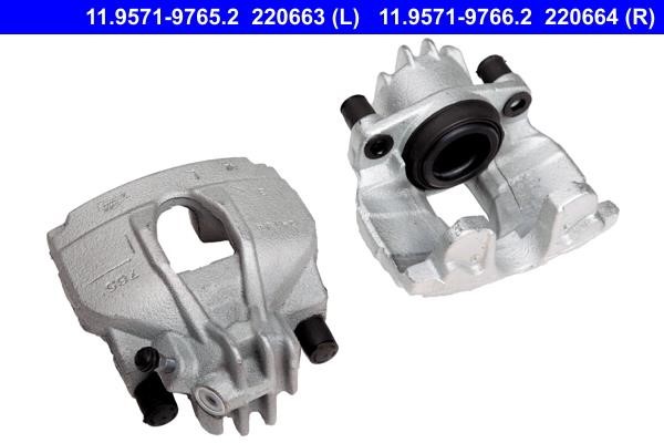 Ate 11.9571-9766.2 Brake caliper front right 11957197662