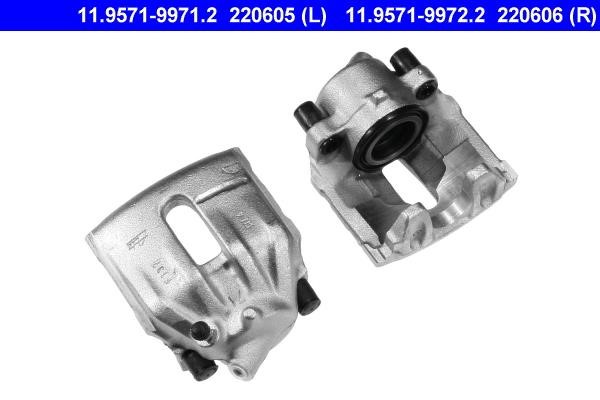 Ate 11.9571-9972.2 Brake caliper front right 11957199722