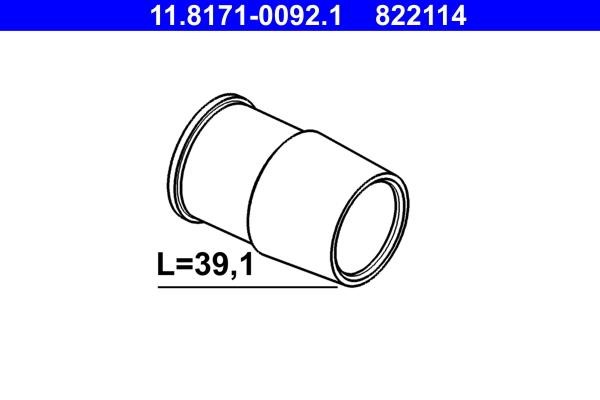 Ate 11.8171-0092.1 Caliper slide pin 11817100921