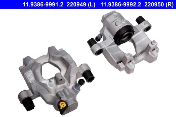 Ate 11.9386-9992.2 Brake caliper rear right 11938699922