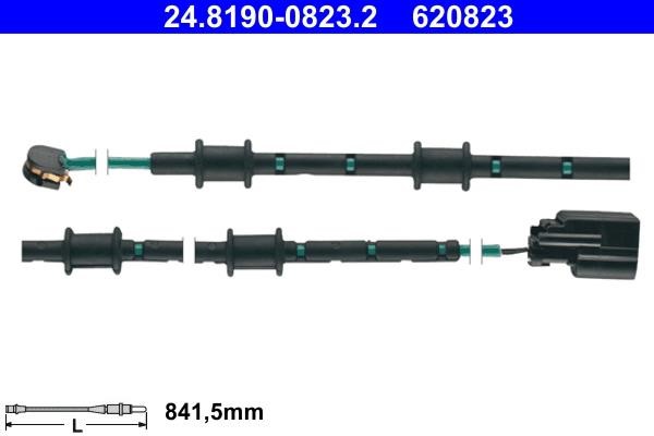 Brake pad wear sensor Jaguar: 24819008232 Ate Brake pad wear sensor