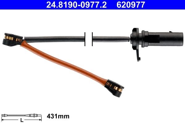 Brake sensor Audi: 24819009772 Ate Brake pad wear sensor