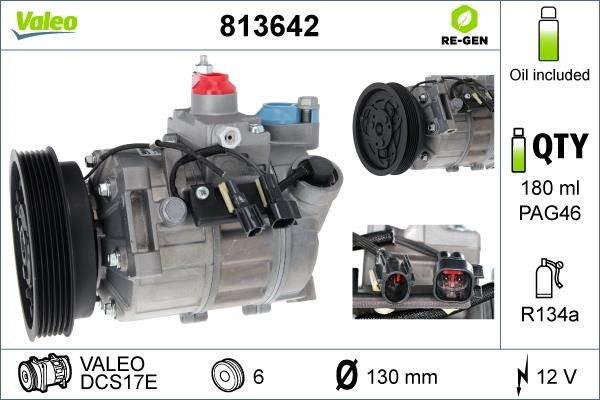 Valeo 813642 Compressor 813642