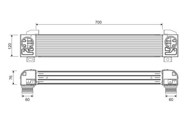 Valeo 818386 Intercooler, charger 818386