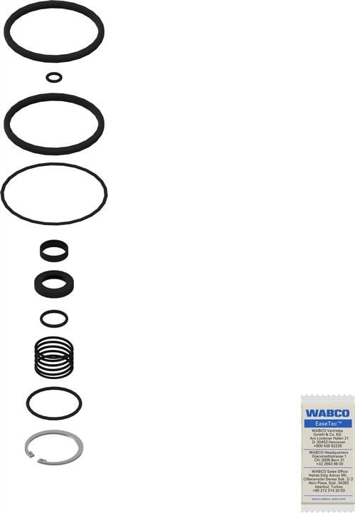 Wabco 473 017 000 2 Accelerating valve repair kit 4730170002