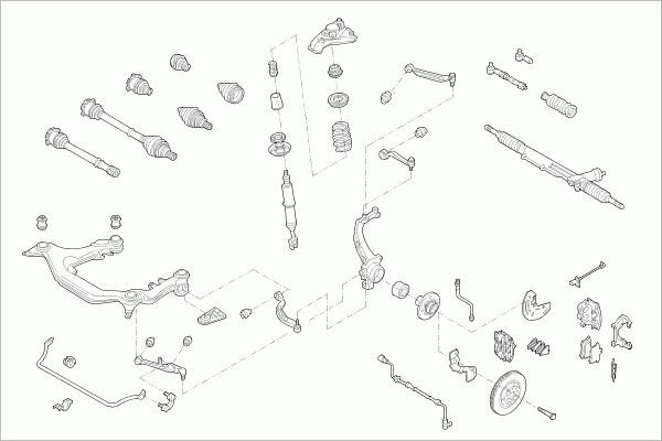 SACHS VW-PASSA-FS084 Steering VWPASSAFS084