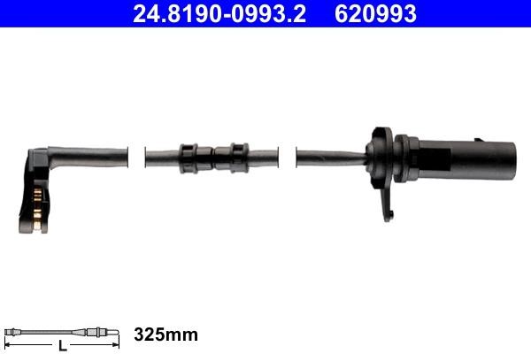 Ate Brake pad wear sensor – price 71 PLN
