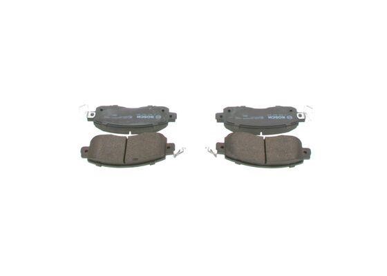 Front disc brake pads, set Bosch 0 986 424 509