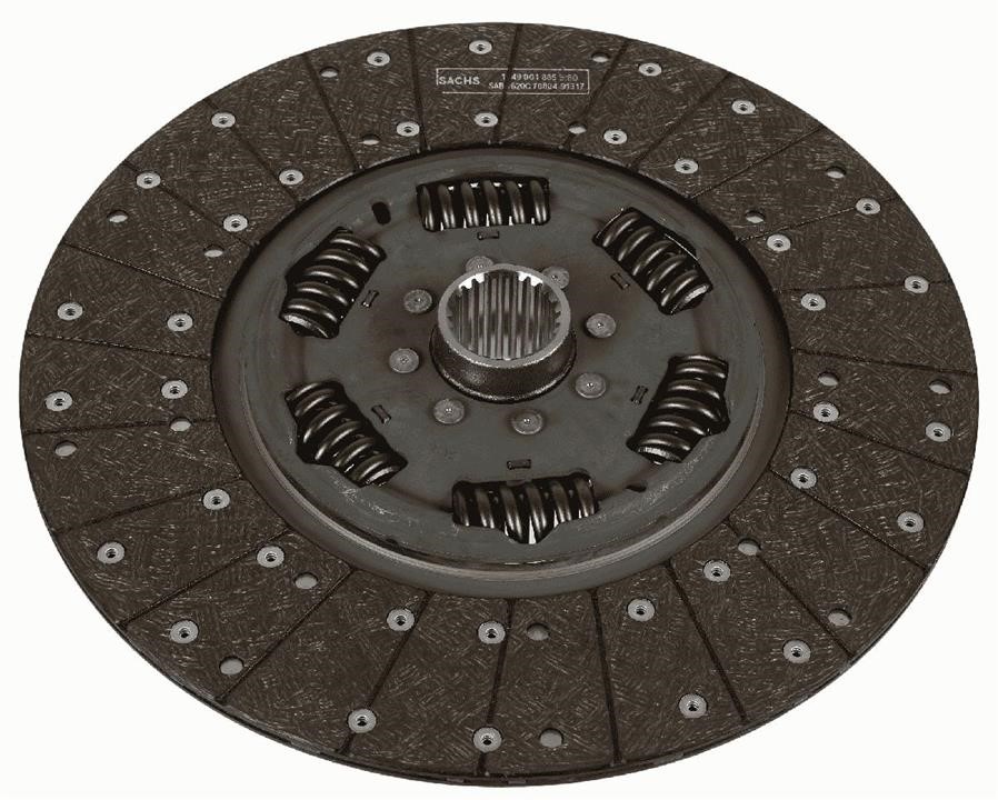 Clutch plate Volvo: 1878008471 SACHS Clutch disc