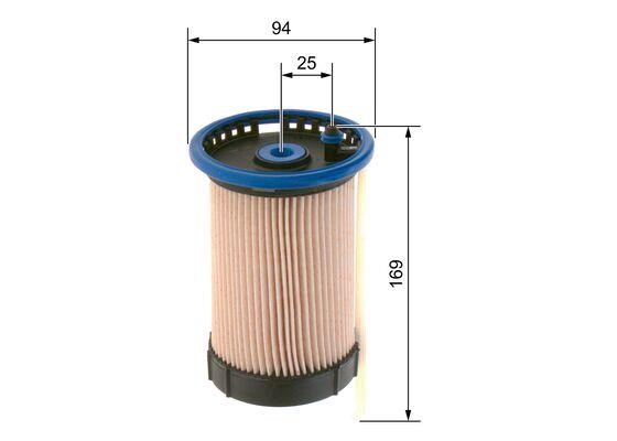 Bosch Fuel filter – price 123 PLN