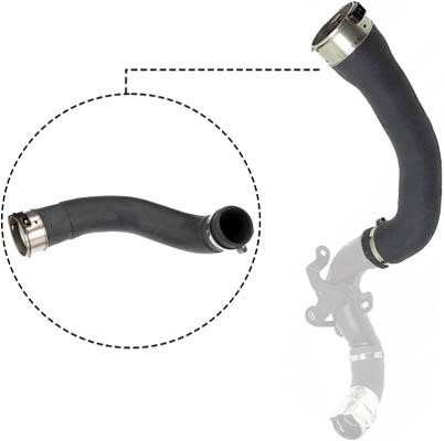 Turbo hose Renault: 091430 Gates Intercooler pipe