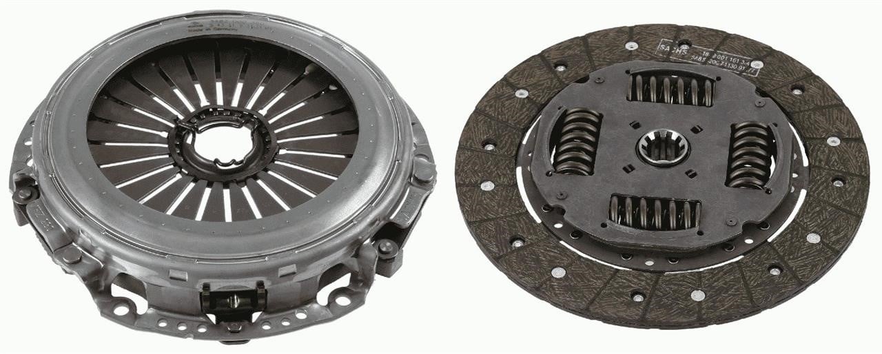 Automotive clutch kit Iveco Daily: 3400700551 SACHS Clutch kit