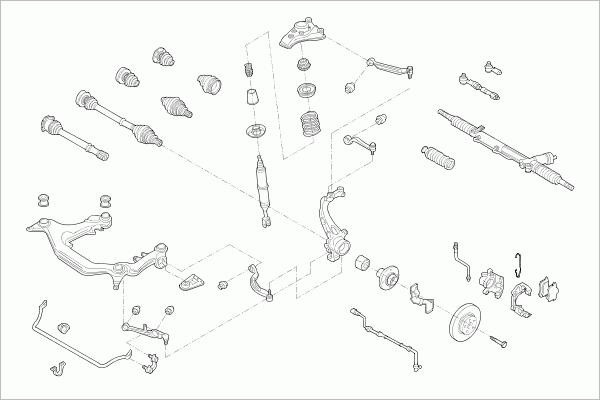 SACHS AUDI-A4B5-FS012 Steering AUDIA4B5FS012