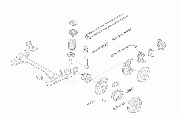 SACHS OPEL-ASTRA-RS028 Steering OPELASTRARS028