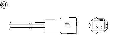 NGK 0012 Lambda Sensor 0012